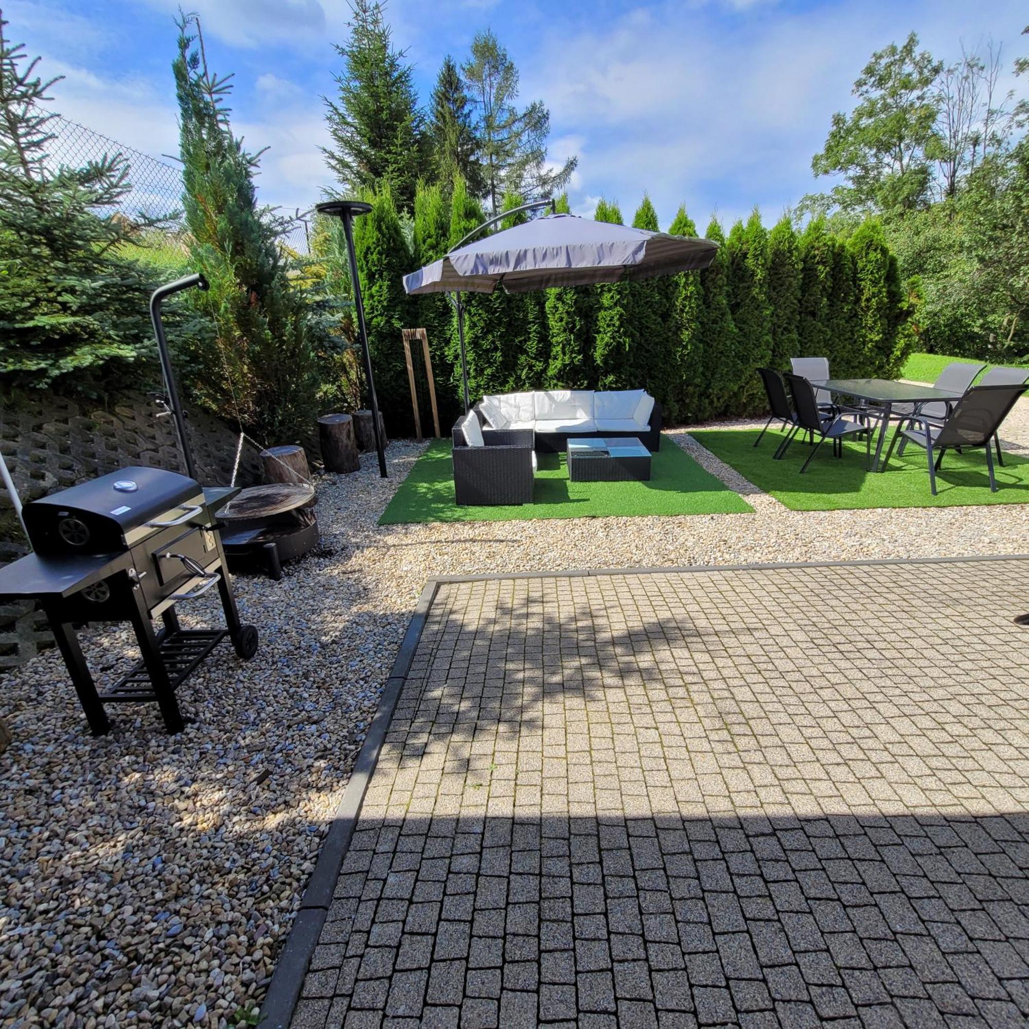RzepiskaApartament Domek Grill Bukowina Bialka Jaucuzzi W Pokoju Na Wylacznosc公寓 外观 照片
