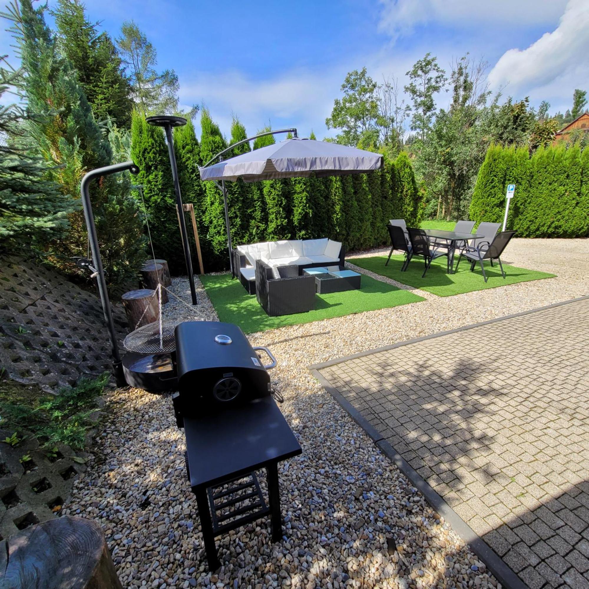 RzepiskaApartament Domek Grill Bukowina Bialka Jaucuzzi W Pokoju Na Wylacznosc公寓 外观 照片